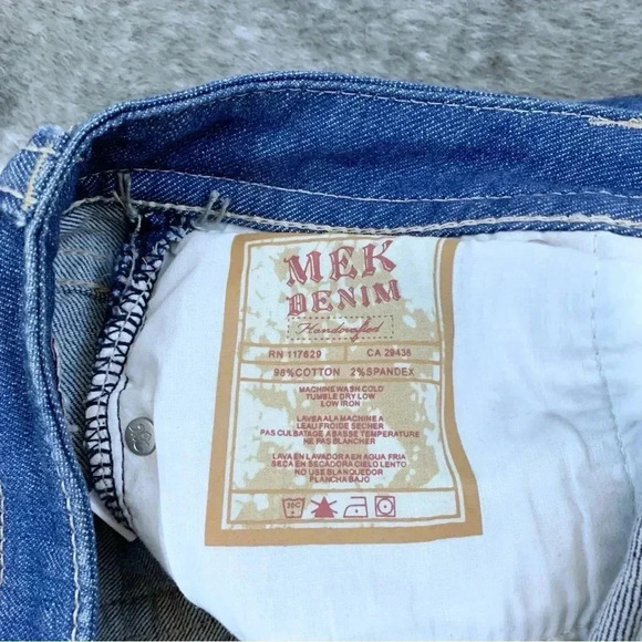 MEK Denim Chicago Low Rise Bootcut Jeans - Picture 10 of 13